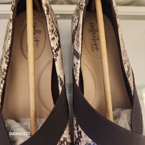 Clarks Collection Slip-On Loafers - Juliet Dahlia. NIB. Size 8.5 and 8.5 W - Picture 8 of 11